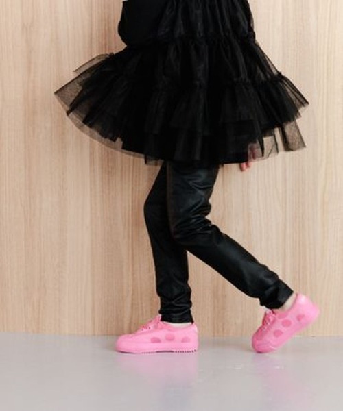 LOWRYS FARM(ローリーズファーム)の「Feiyue 974196(スニーカー・キッズ・ブラック/ピンク・17cm/18cm/19cm)」の13枚目の写真