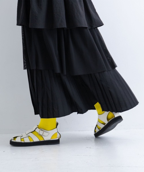 bohmal（ボマール）の「推し活カラーリブソックス（ソックス/靴下・レディース・ブルー/オレンジ/オフホワイト/イエロー/レッド/ブラック/ピンク/ライム・FREE）」の15枚目の写真