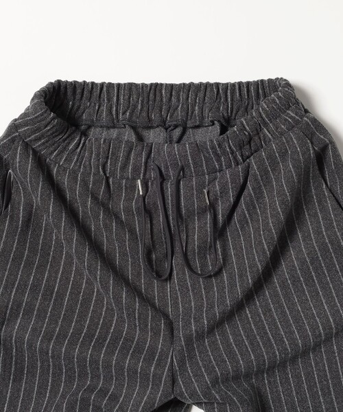 BEAMS HEART(ビームスハート)の「BEAMS HEART / ストライプ イージーパンツ(その他パンツ・レディース・ブラック/ブラウン/グレー・FREE)」の22枚目の写真