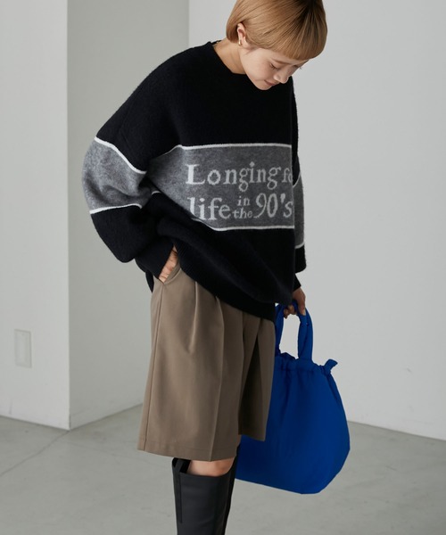 forksy.】ロゴニットプルオーバー forksy.│MONO-MART [モノマート