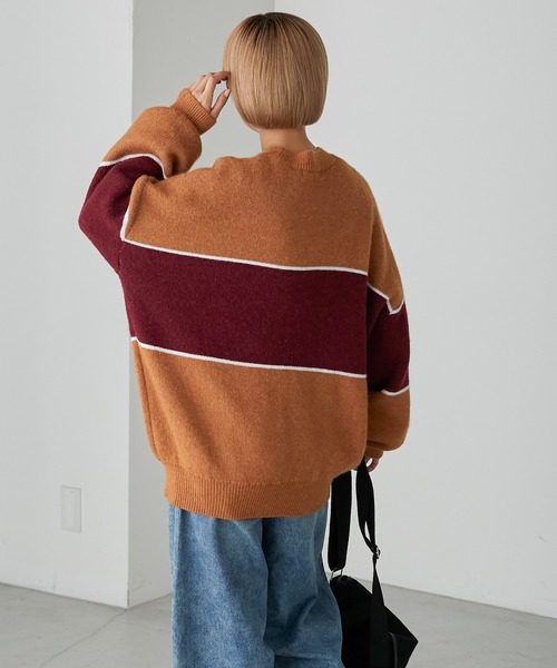 ぴーぽよです。 forksy.】ロゴニットプルオーバー forksy.│MONO-MART [モノマート