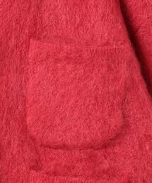 6（ロク）の「＜6(ROKU)＞モヘヤ シャギー カーディガン（カーディガン