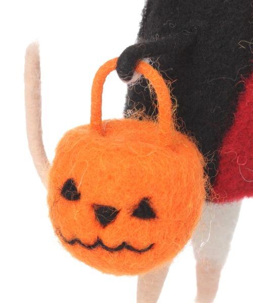 セール】ネズミフェルトオーナメント【HALLOWEEN 2023】（インテリア