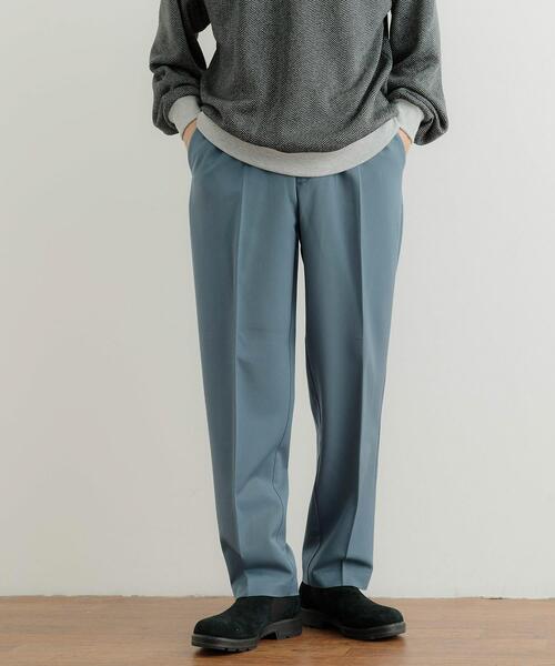 ITEMS URBANRESEARCH（アイテムズ アーバンリサーチ）の「ストレッチ×ウォッシャブル裏キモウスラックス（その他パンツ・メンズ・ベージュ/ブラック/チェック/グリーン・SMALL/MEDIUM/LARGE）」の3枚目の写真