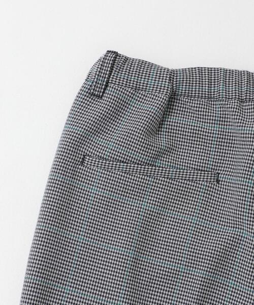 ITEMS URBANRESEARCH(アイテムズ アーバンリサーチ)の「ストレッチ×ウォッシャブル裏キモウスラックス(その他パンツ・メンズ・ベージュ/ブラック/チェック/グリーン・SMALL/MEDIUM/LARGE)」の5枚目の写真