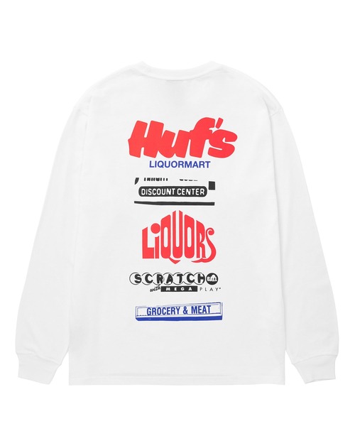 HUF（ハフ）の「LIQUORMART LS TEE / HUF ロングスリーブTシャツ（T 