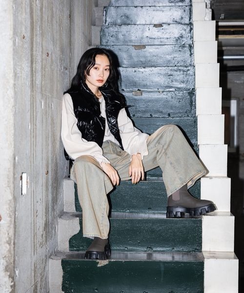 美品♡セットアップ　Acid dye ダメージSweatプルオーバー　パンツ 美品♡セットアップ Acid dye ダメージSweatプルオーバー パンツ