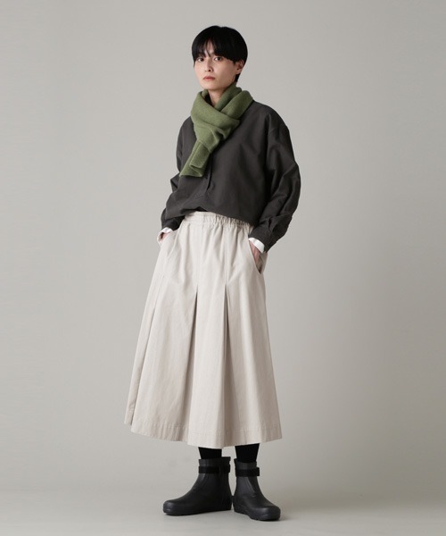 MHL.（エムエイチエル）の「BRUSHED COTTON DRILL（スカート
