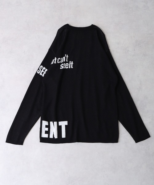 【セール】ロゴダブルジャガードニット(ニット/セーター)|MMMM(エムエムエムエム) 【セール】ロゴダブルジャガードニット(ニット/セーター)|MMMM(エムエムエムエム)