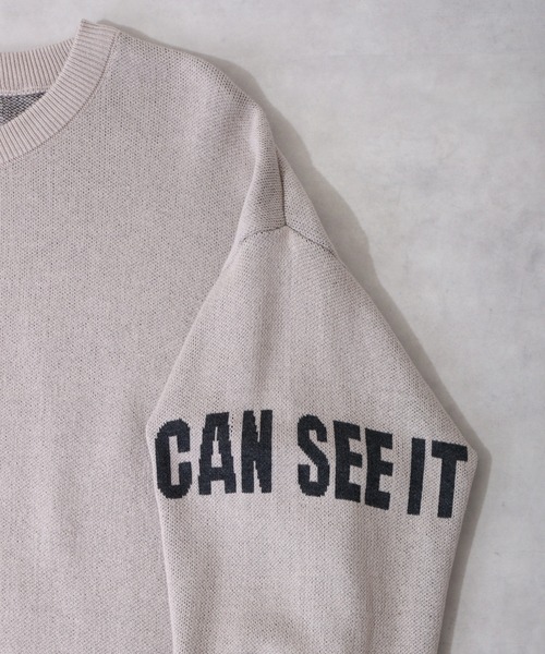 【セール】ロゴダブルジャガードニット(ニット/セーター)|MMMM(エムエムエムエム) 【セール】ロゴダブルジャガードニット(ニット/セーター)|MMMM(エムエムエムエム)