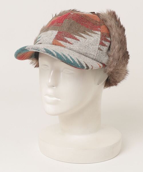 8(eight)(エイト)の「イヤーファーオルテガキャップ(キャップ・メンズ・ブラック/オレンジ/ブラウン・FREE)」の16枚目の写真