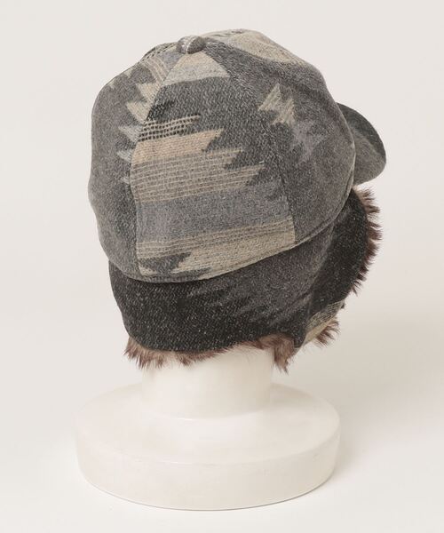 8(eight)(エイト)の「イヤーファーオルテガキャップ(キャップ・メンズ・ブラック/オレンジ/ブラウン・FREE)」の10枚目の写真