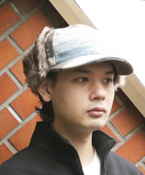 8(eight)(エイト)の「イヤーファーオルテガキャップ(キャップ・メンズ・ブラック/オレンジ/ブラウン・FREE)」の8枚目の写真