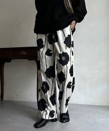 【WEB限定】 フラワー柄パンツ