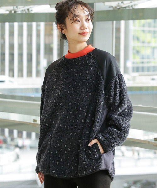 新品ニコアンド[be with M] Misayoフリドキプルオーバーブラック❣️ 今期新品⭐︎ニコアンド⭐︎ [be with M] Misayoフリドキプル