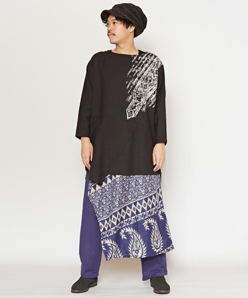 チャイハネ（チャイハネ）の「【チャイハネ】タビーテMEN'S変形サルエルパンツ（その他パンツ・メンズ・ブラック/ベージュ/ブルー・FREE）」の15枚目の写真