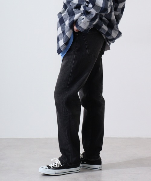 【美品】RonHerman テーパード スウェット デニム トラウザーズ パンツ RonHerman ロンハーマン取り扱い ZANEROBE スウェットデニム