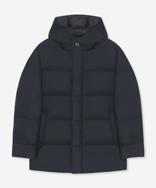 Traditional Weatherwear ライトダウン黒　マッキントッシュ MACKINTOSH(マッキントッシュ) 別注 スカイスタンドカラーダウン