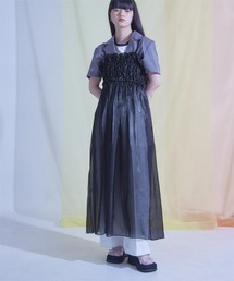 miette | シャイニーシアーキャミソールワンピース(ワンピース)