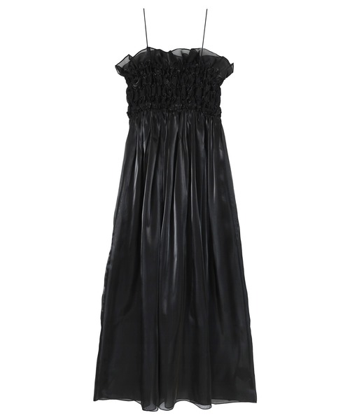 miette（ミエット）の「シャイニーシアーキャミソールワンピース（ワンピース・レディース・ブラック/シルバー/ブルーグリーン・FREE）」の18枚目の写真