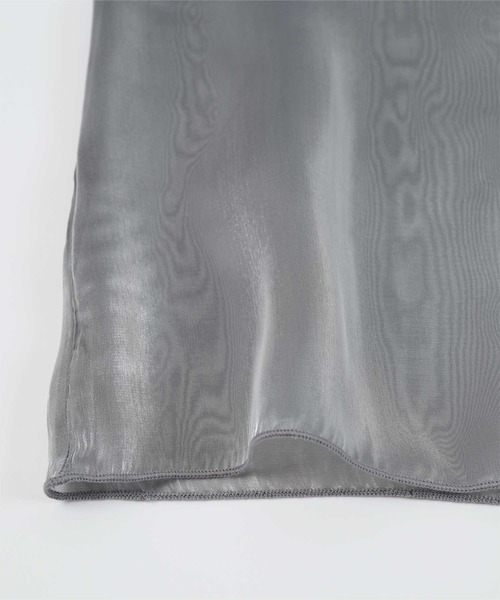 miette（ミエット）の「シャイニーシアーキャミソールワンピース（ワンピース・レディース・ブラック/シルバー/ブルーグリーン・FREE）」の11枚目の写真