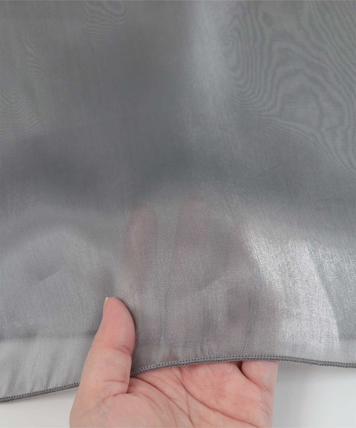 miette（ミエット）の「シャイニーシアーキャミソールワンピース（ワンピース・レディース・ブラック/シルバー/ブルーグリーン・FREE）」の12枚目の写真