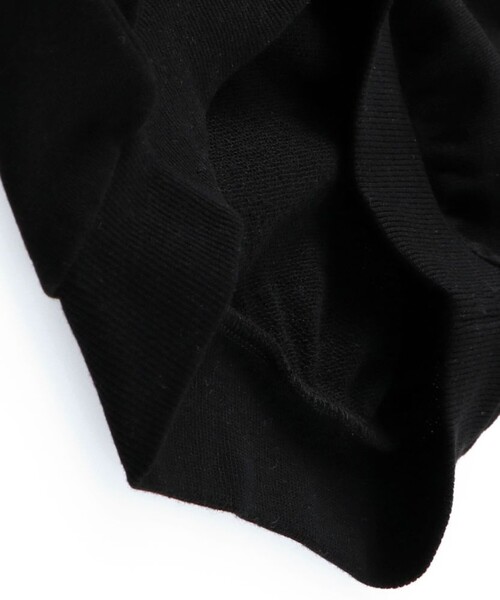 BRANSHES（ブランシェス）の「ビッグ衿トレーナー（スウェット・キッズ・ブラック/オフホワイト・140/150/90/100/110/120/130）」の12枚目の写真