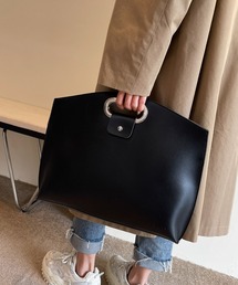 LA VORAGINE | 2点セット 大容量ハンドバッグ/クラッチバッグ(ハンドバッグ)