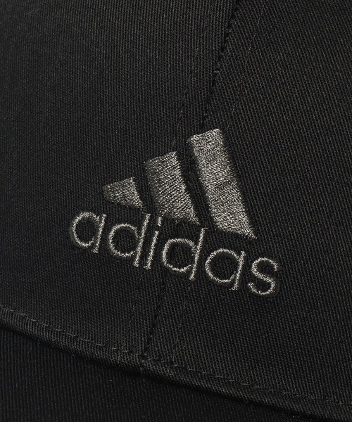 adidas(アディダス)の「【adidas/アディダス】ロゴ刺繍T/Cツイルパネルキャップ(キャップ・メンズ・グレー/ブラック/ベージュ/ネイビー/ブラック×ブラック・FREE)」の16枚目の写真