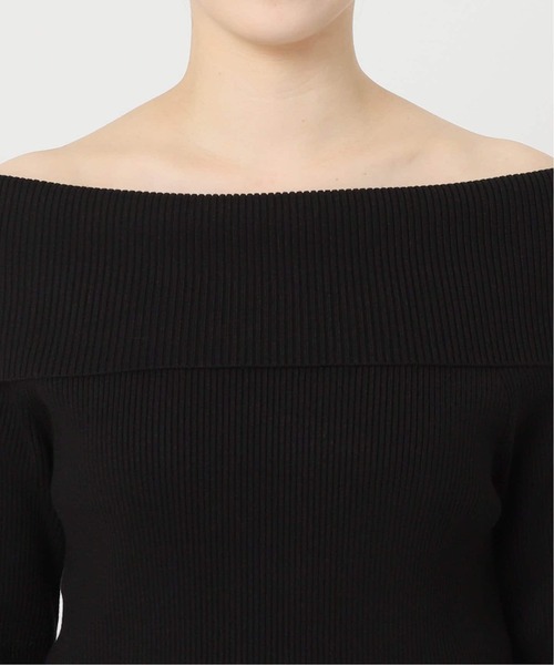 未使用 NOBLE ノーブル 2024AW オフショルニット ボーダー ノーブル NOBLE 24SS オフショルニット ボーダー 長袖 - メルカリ