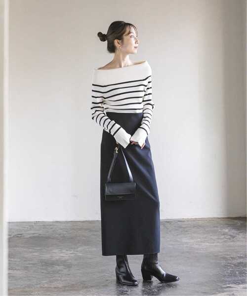 Noble（ノーブル）の「《WEB限定追加》オフショルニット（ニット