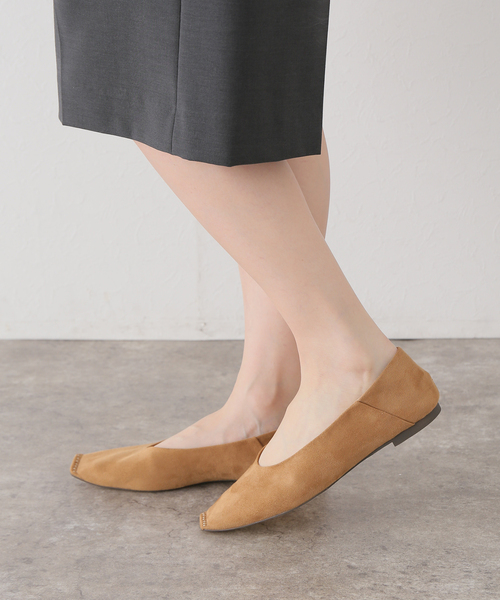 LE TALON（ルタロン）の「スクエアスタッズバブーシュ（その他シューズ・レディース・キャメル・23.5cm/22.5cm/23cm/24cm/24.5cm）」の10枚目の写真