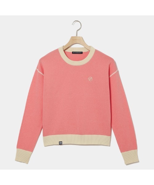 ニット セーター 「Rosasen/GOLF」ミックスカラー長袖ニット レディース セール】【Rosasen/GOLF】ミックスカラー長袖ニット（ニット