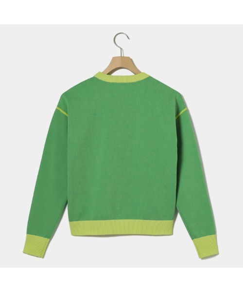 ニット セーター 「Rosasen/GOLF」ミックスカラー長袖ニット レディース セール】【Rosasen/GOLF】ミックスカラー長袖ニット（ニット