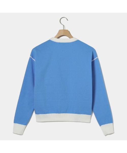 ニット セーター 「Rosasen/GOLF」ミックスカラー長袖ニット レディース セール】【Rosasen/GOLF】ミックスカラー長袖ニット（ニット