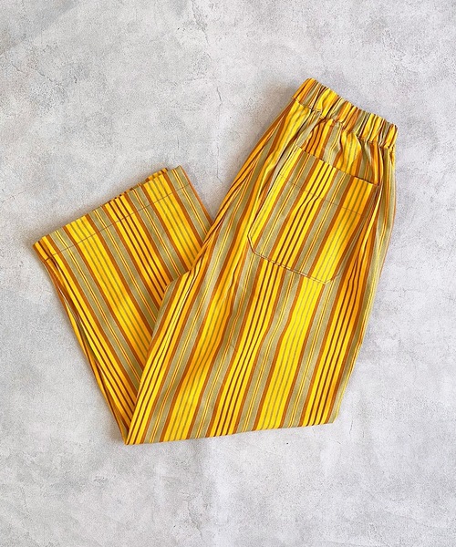 A BOND（アボンド）の「コットンタックイージーパンツ/おとな（その他パンツ・レディース・ピンク/レッド/チャコール/イエロー/グレー/ブルー/ブラック/グリーン系その他/レッド系その他/エメラルド/オフホワイト・170cm/160cm）」の9枚目の写真