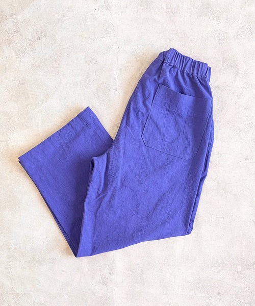 A BOND（アボンド）の「コットンタックイージーパンツ/おとな（その他パンツ・レディース・ピンク/レッド/チャコール/イエロー/グレー/ブルー/ブラック/グリーン系その他/レッド系その他/エメラルド/オフホワイト・170cm/160cm）」の8枚目の写真