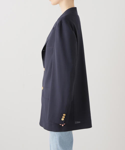 FRAMeWORK(フレームワーク)の「【COUTURE D`ADAM/クチュールドアダム】American Sack Blazer JACKET(テーラードジャケット・レディース・ネイビー・FREE)」の4枚目の写真
