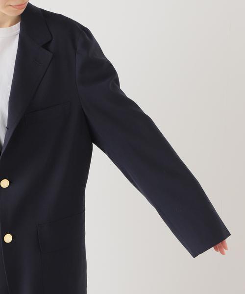 FRAMeWORK(フレームワーク)の「【COUTURE D`ADAM/クチュールドアダム】American Sack Blazer JACKET(テーラードジャケット・レディース・ネイビー・FREE)」の17枚目の写真
