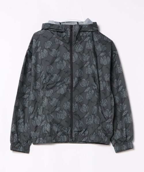 PUMA(プーマ)の「PUMA プーマ ウィメンズ ブロッサム AOP ウィンドブレーカー(ブルゾン・レディース・ブラック/グリーン・SMALL/MEDIUM/LARGE/X-LARGE)」の17枚目の写真