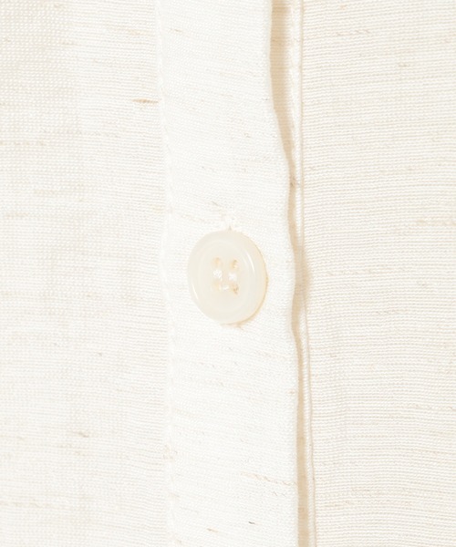 notch.（ノッチ）の「裾ドロストシャツ（シャツ/ブラウス・レディース・ネイビー/オフホワイト/チャコールグレー/ライトグレー/ナチュラル・M）」の11枚目の写真