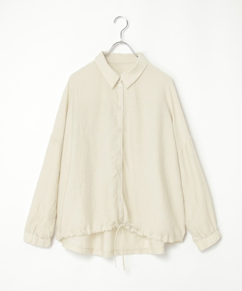 セール】裾ドロストシャツ（シャツ/ブラウス）｜notch.（ノッチ