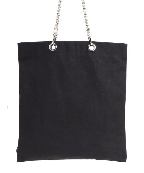 jouetie（ジュエティ）の「jouetieキャンバストートバッグ（トートバッグ・レディース・ブラック/その他1/アイボリー/ブルー・FREE）」の6枚目の写真