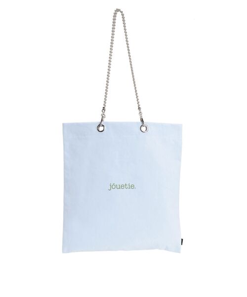 jouetie（ジュエティ）の「jouetieキャンバストートバッグ（トートバッグ・レディース・ブラック/その他1/アイボリー/ブルー・FREE）」の3枚目の写真