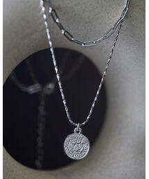 FREE'S MART | コイン付きダブルネックレス(ネックレス)
