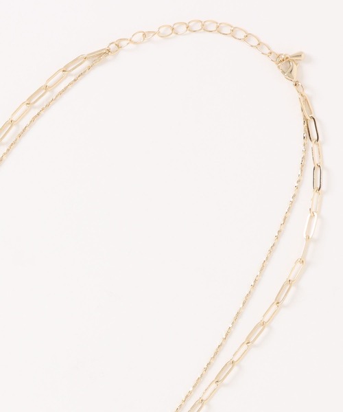 FREE'S MART（フリーズマート）の「コイン付きダブルネックレス（ネックレス・レディース・ゴールド/シルバー・ﾌﾘ-）」の8枚目の写真