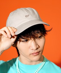 EF DOM TO DO（イーエフダムトゥードゥー）の「コットン ベースボール キャップ ロゴ刺繍 サイズアジャスター（キャップ）」