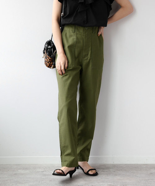 JOURNAL STANDARD relume(ジャーナルスタンダード レリューム)の「《追加7》ベイカーパンツ(カーゴパンツ・レディース・カーキ/ベージュ・34/36/38/40)」の13枚目の写真