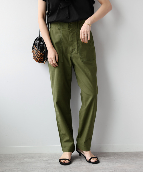 JOURNAL STANDARD relume(ジャーナルスタンダード レリューム)の「《追加7》ベイカーパンツ(カーゴパンツ・レディース・カーキ/ベージュ・34/36/38/40)」の14枚目の写真