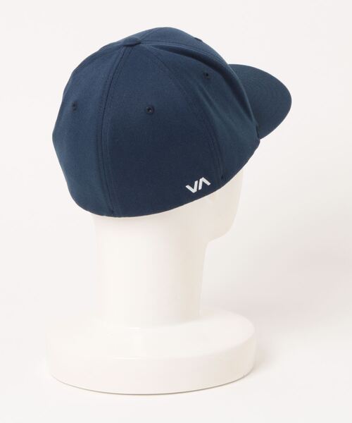RVCA(ルーカ)の「RVCA メンズ RVCA FLEX FIT キャップ 【2024年春夏モデル】/ルーカ帽子(キャップ・メンズ・ネイビー/ヘザーグレー/ブラック・FREE)」の4枚目の写真